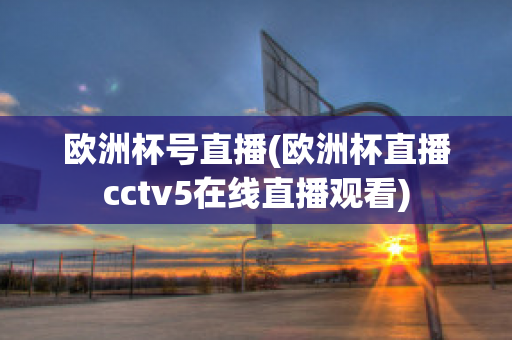 欧洲杯号直播(欧洲杯直播cctv5在线直播观看)