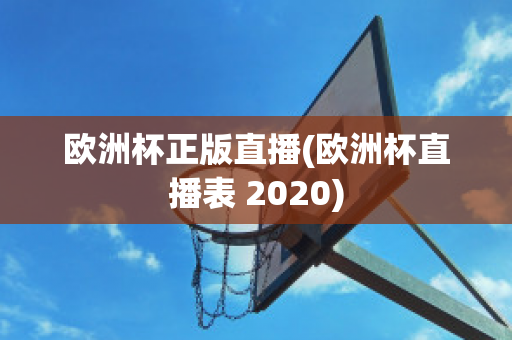 欧洲杯正版直播(欧洲杯直播表 2020)