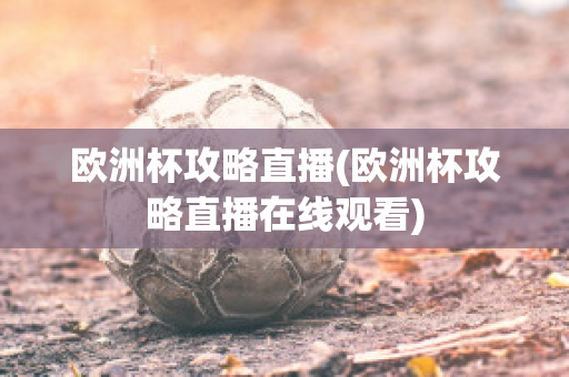 欧洲杯攻略直播(欧洲杯攻略直播在线观看)