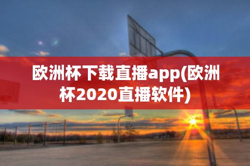 欧洲杯下载直播app(欧洲杯2020直播软件)