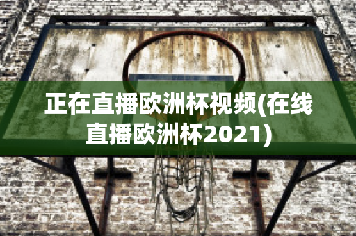 正在直播欧洲杯视频(在线直播欧洲杯2021)