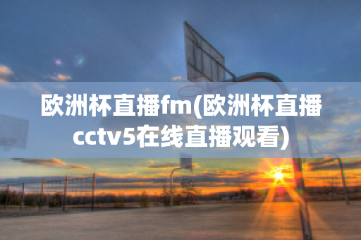 欧洲杯直播fm(欧洲杯直播cctv5在线直播观看)