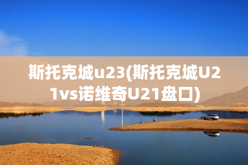 斯托克城u23(斯托克城U21vs诺维奇U21盘口)