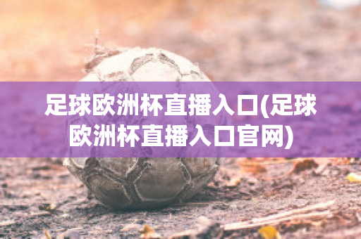 足球欧洲杯直播入口(足球欧洲杯直播入口官网)