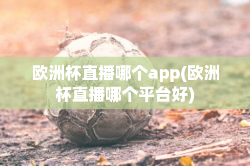 欧洲杯直播哪个app(欧洲杯直播哪个平台好)