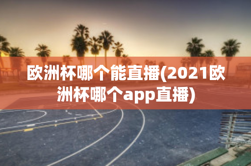 欧洲杯哪个能直播(2021欧洲杯哪个app直播)