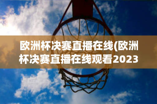 欧洲杯决赛直播在线(欧洲杯决赛直播在线观看2023)