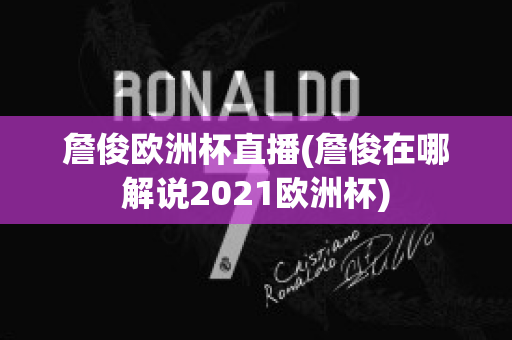 詹俊欧洲杯直播(詹俊在哪解说2021欧洲杯)