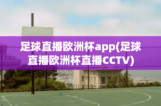 足球直播欧洲杯app(足球直播欧洲杯直播CCTV)