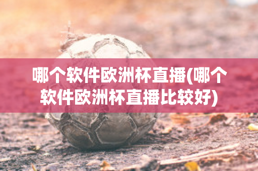 哪个软件欧洲杯直播(哪个软件欧洲杯直播比较好)