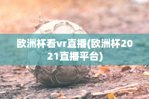 欧洲杯看vr直播(欧洲杯2021直播平台)