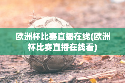 欧洲杯比赛直播在线(欧洲杯比赛直播在线看)