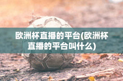 欧洲杯直播的平台(欧洲杯直播的平台叫什么)