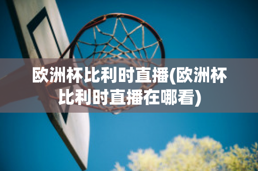 欧洲杯比利时直播(欧洲杯比利时直播在哪看)