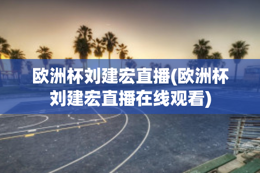 欧洲杯刘建宏直播(欧洲杯刘建宏直播在线观看)