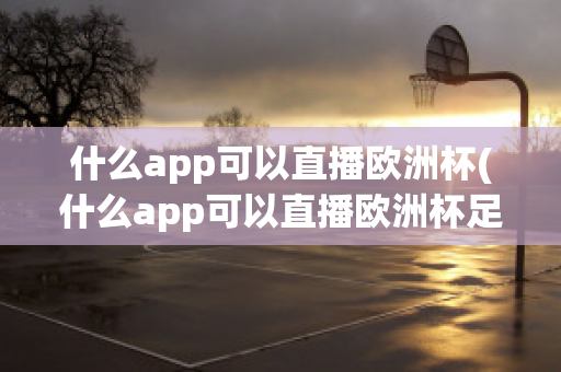 什么app可以直播欧洲杯(什么app可以直播欧洲杯足球比赛)