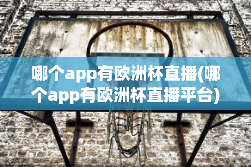 哪个app有欧洲杯直播(哪个app有欧洲杯直播平台)