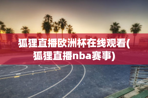 狐狸直播欧洲杯在线观看(狐狸直播nba赛事)