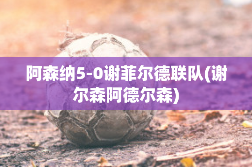 阿森纳5-0谢菲尔德联队(谢尔森阿德尔森)