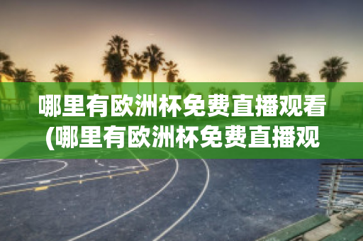 哪里有欧洲杯免费直播观看(哪里有欧洲杯免费直播观看的软件)