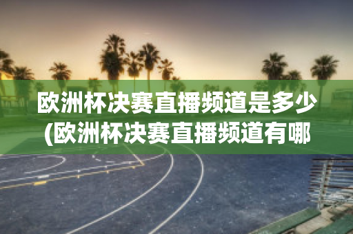 欧洲杯决赛直播频道是多少(欧洲杯决赛直播频道有哪些)