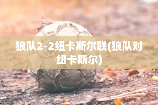 狼队2-2纽卡斯尔联(狼队对纽卡斯尔)