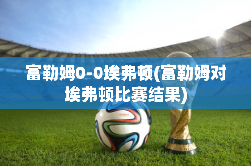 富勒姆0-0埃弗顿(富勒姆对埃弗顿比赛结果)