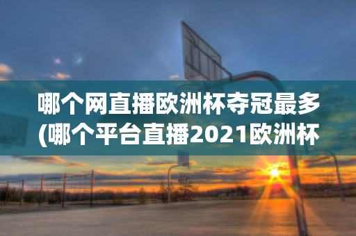 哪个网直播欧洲杯夺冠最多(哪个平台直播2021欧洲杯)