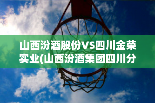 山西汾酒股份VS四川金荣实业(山西汾酒集团四川分公司)