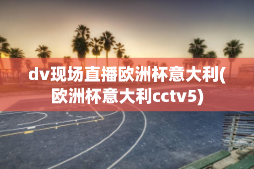 dv现场直播欧洲杯意大利(欧洲杯意大利cctv5)