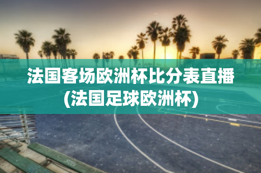 法国客场欧洲杯比分表直播(法国足球欧洲杯)