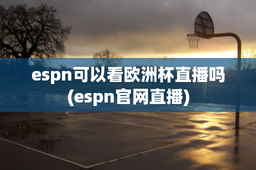 espn可以看欧洲杯直播吗(espn官网直播)