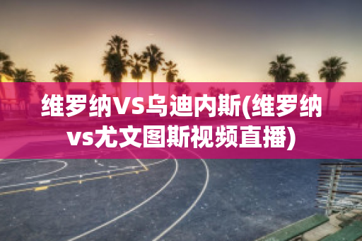 维罗纳VS乌迪内斯(维罗纳vs尤文图斯视频直播)