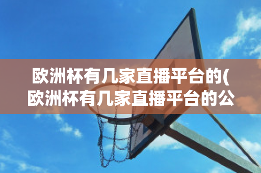 欧洲杯有几家直播平台的(欧洲杯有几家直播平台的公司)