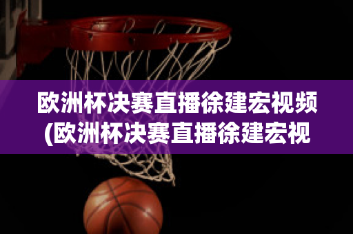 欧洲杯决赛直播徐建宏视频(欧洲杯决赛直播徐建宏视频在线观看)