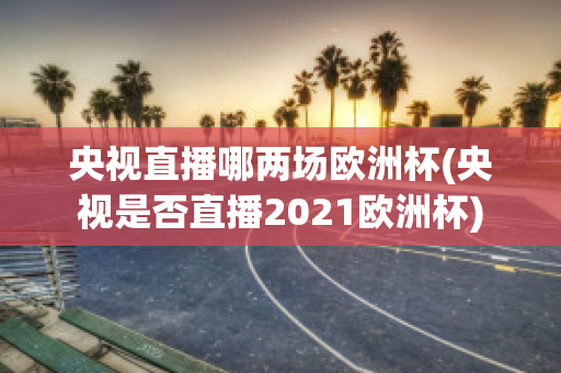 央视直播哪两场欧洲杯(央视是否直播2021欧洲杯)