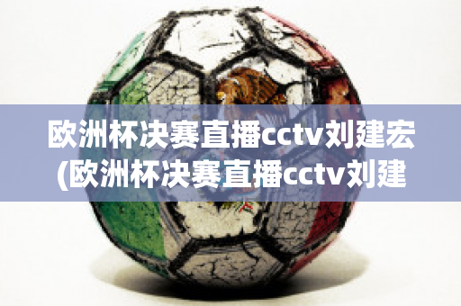 欧洲杯决赛直播cctv刘建宏(欧洲杯决赛直播cctv刘建宏回放)