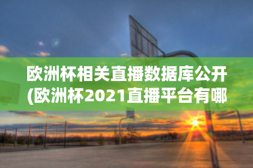 欧洲杯相关直播数据库公开(欧洲杯2021直播平台有哪些)