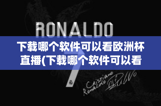 下载哪个软件可以看欧洲杯直播(下载哪个软件可以看欧洲杯直播的)