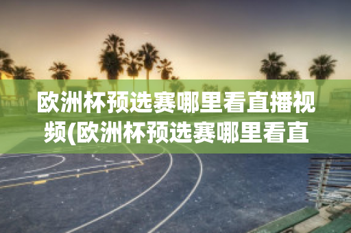 欧洲杯预选赛哪里看直播视频(欧洲杯预选赛哪里看直播视频回放)