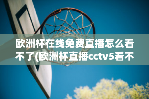 欧洲杯在线免费直播怎么看不了(欧洲杯直播cctv5看不了)