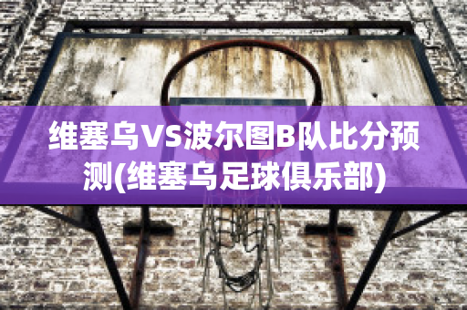 维塞乌VS波尔图B队比分预测(维塞乌足球俱乐部)