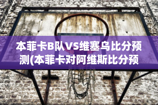 本菲卡B队VS维塞乌比分预测(本菲卡对阿维斯比分预测)