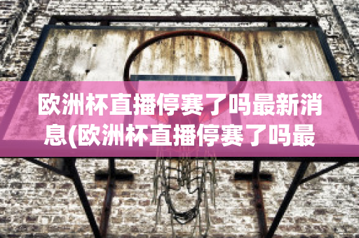 欧洲杯直播停赛了吗最新消息(欧洲杯直播停赛了吗最新消息新闻)