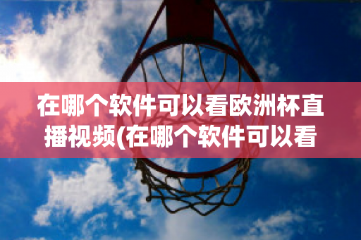 在哪个软件可以看欧洲杯直播视频(在哪个软件可以看欧洲杯直播视频回放)