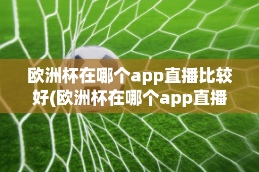 欧洲杯在哪个app直播比较好(欧洲杯在哪个app直播比较好一点)