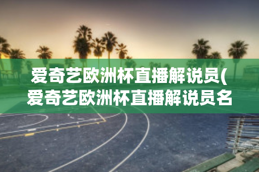 爱奇艺欧洲杯直播解说员(爱奇艺欧洲杯直播解说员名单)