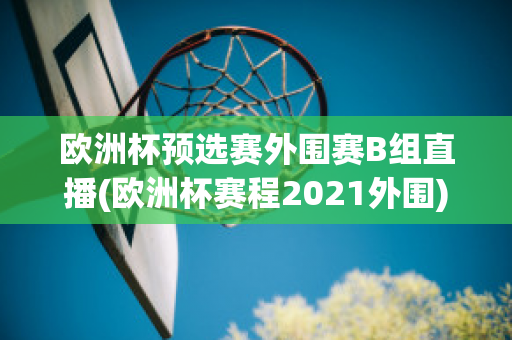 欧洲杯预选赛外围赛B组直播(欧洲杯赛程2021外围)