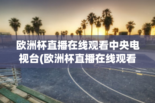 欧洲杯直播在线观看中央电视台(欧洲杯直播在线观看中央电视台回放)