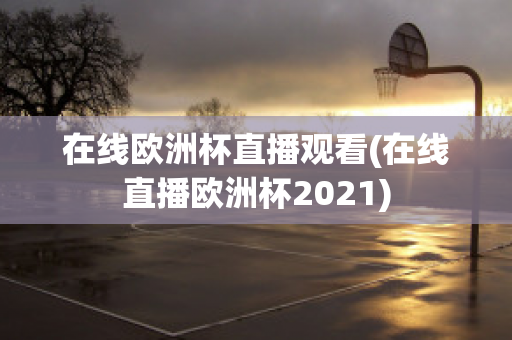 在线欧洲杯直播观看(在线直播欧洲杯2021)